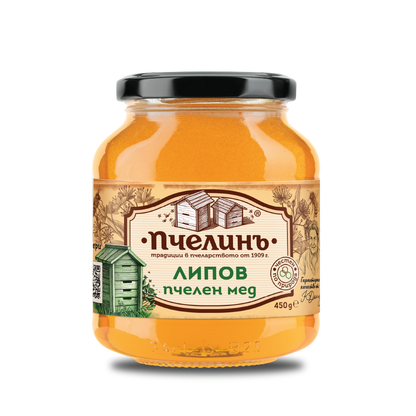 Липов пчелен мед – 450 гр.