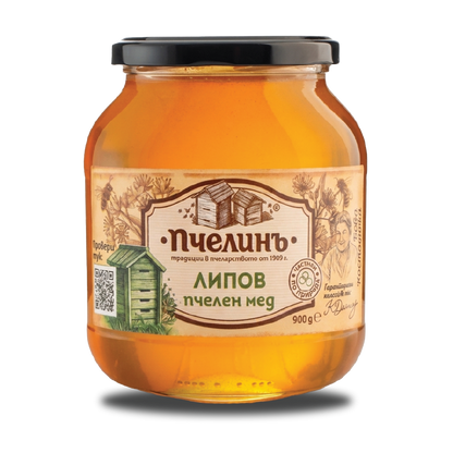 Липов пчелен мед – 900 гр.