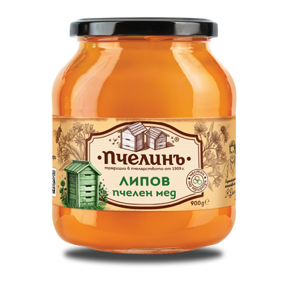 Липов пчелен мед – 900 гр.