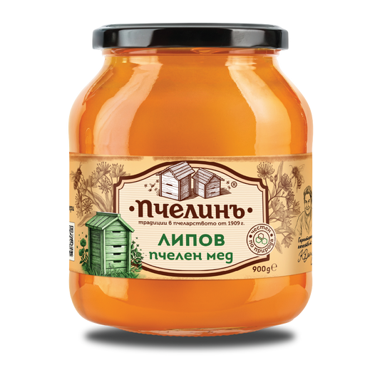 Липов пчелен мед – 900 гр.