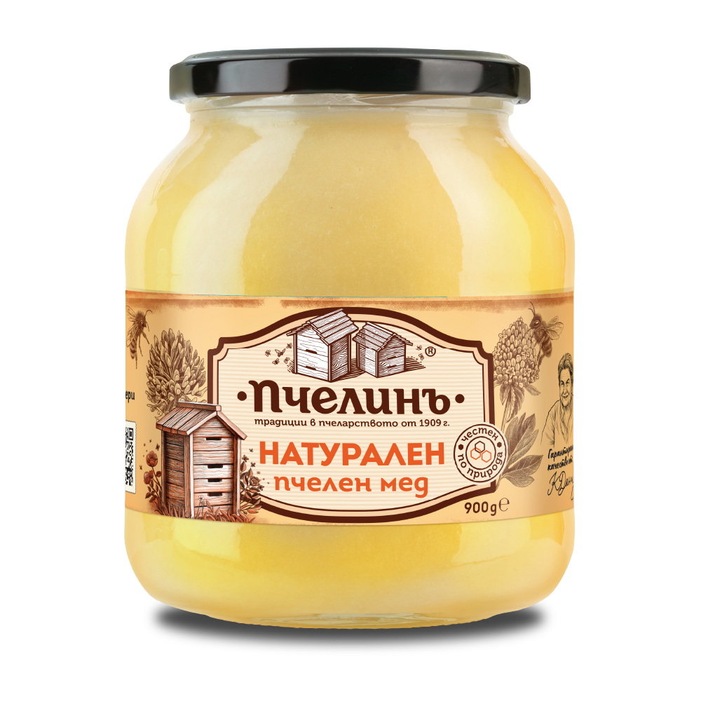 Натурален пчелен мед - 900 гр.