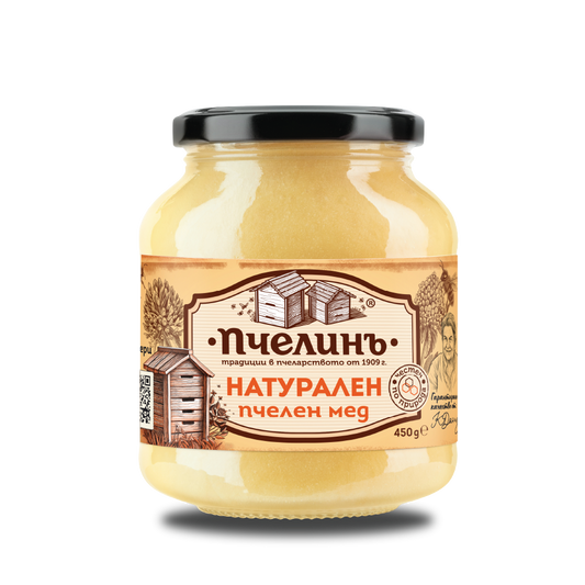 Натурален пчелен мед - 450 гр.